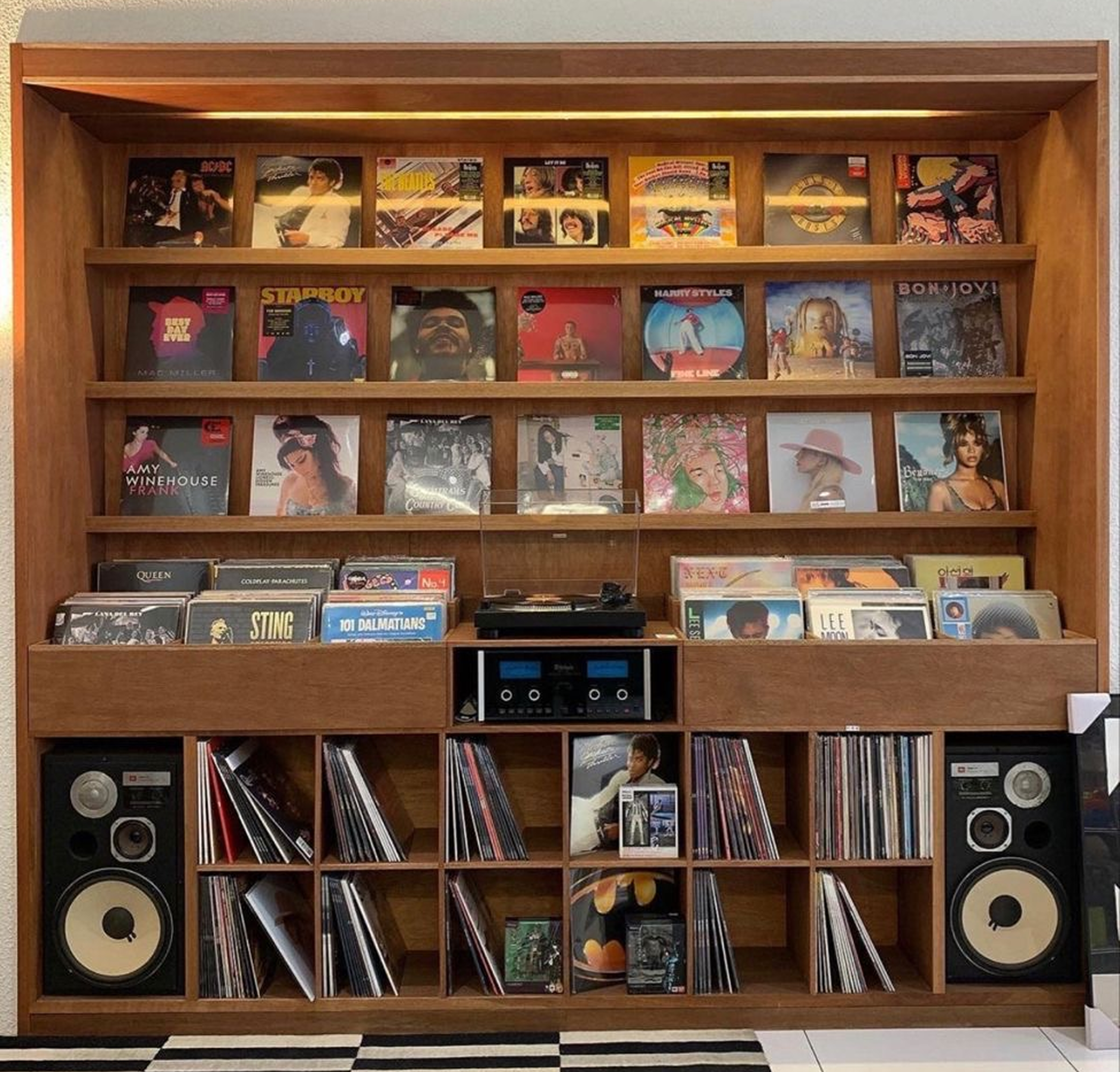 Коллекция виниловых пластинок